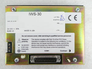 Nematron IWS-30 Operator Interface Panel