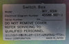 Nikon 4S586-987-2 WYR Switch Box WY_RSW NSR Series Working