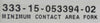 Novellus 15-053394-02 Spindle Fork Finger Minimum Contact 200mm Lot of 9 New