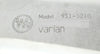 Varian 951-5210 Pneumatic Stainless Swing Gate Valve No Captive Flange Surplus