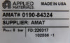 AMAT Applied Materials 0190-84324 9-Port Pneumatic Manifold Working