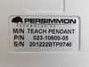 Persimmon Technologies 023-10600-05 Teach Pendant New Surplus