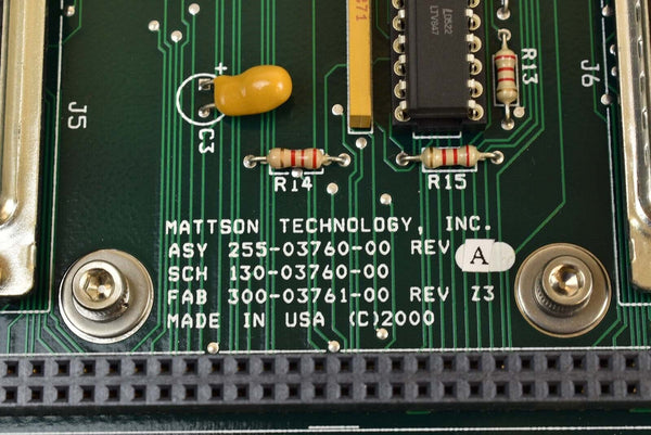 Mattson 255-03761-00 PCB Assembly – Semiconductor Spares Store