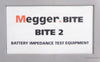 Megger 246002B BITE 2 Battery Impedance Test Equipment Spare Surplus