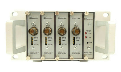 Capacitec 4004-P115 Capacitive Displacement Modular Amplifier 4100-S Working