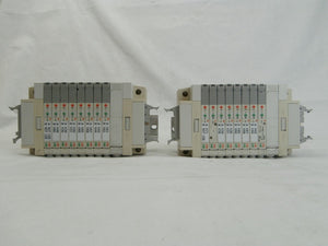 TEL Tokyo Electron 3D80-001913-11 SMC 8-Port Pneumatic Manifold Lot of 2 Working