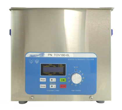 SharperTek TOV180-6L Heated Ultrasonic Cleaner Working