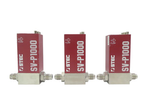 STEC SV-P1203 Pneumatic Flow Controller SV-P1000 Reseller Lot of 3 Working Spare