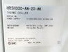 SMC HRSH300-AN-20-AK Circulating Fluid Controller THERMO CHILLER New Surplus