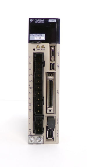 Yaskawa Electric SGDV-R70A01AY917AB Servo Drive SERVOPACK Lot of 2 Working