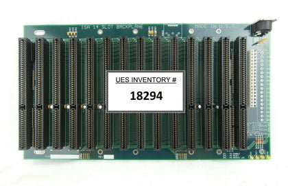 Plasma-Therm 9011 ISA 14 Slot Backplane Board PCB 11911411 Clusterlock Spare