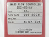 STEC SEC-410-AV Mass Flow Controller MFC SEC-410 200 SCCM SF6 New Surplus