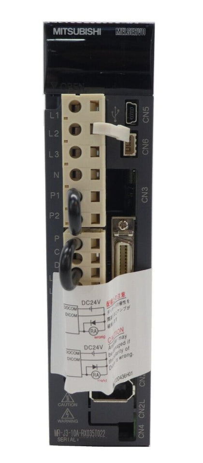 Mitsubishi MR-J3-10A-RX035T022 Servo Motor Driver TEL 040-003996-1 New Surplus