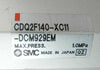 SMC CDQ2F140-XC11-DCM929EM Pneumatic Cylinder Chamber Wafer Chuck Working Spare