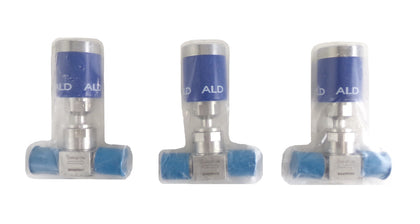 Swagelok 6LVV-ALD3TFR4-P-C Diaphragm Valve ALD3T Reseller Lot of 3 New Surplus