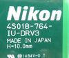 Nikon 4S018-764 Driver PCB IU-DRV3 NSR FX-601F FPD Lithography System Working