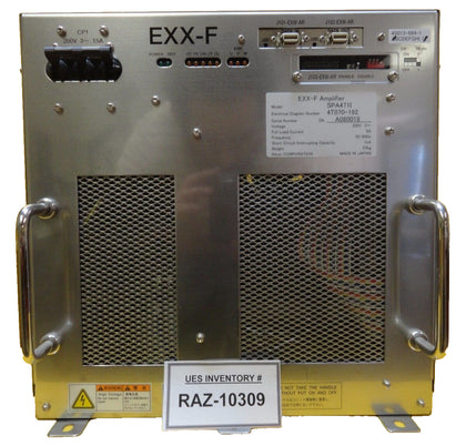 Nikon Precision 4T070-192 EXX-F Amplifier Module SPA4711 4S013-684-1 Working