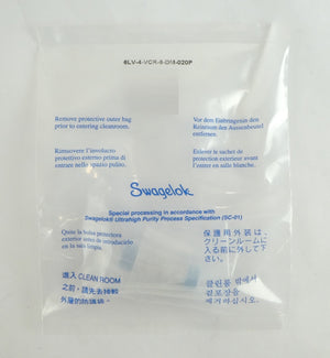 Swagelok 6LV-4-VCR-6-DM-020P VCR Face Seal Fitting Lot of 12 New Surplus
