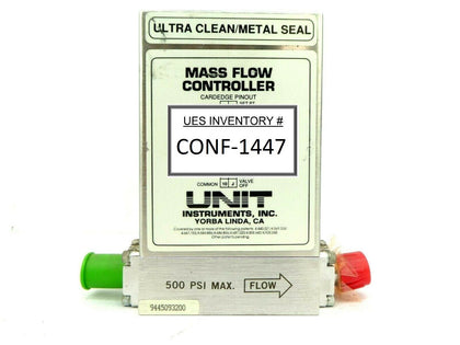 UNIT Instruments UFC-8160 Mass Flow Controller MFC 200 SCCM SiH4 Working Surplus