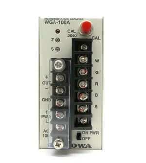 Kyowa 122100040 Instrumentation Amplifier WGA-100A Hitachi M-712E Working Spare
