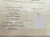 AMAT Applied Materials 0021-25875 Bocker Plate Rev. 002 New
