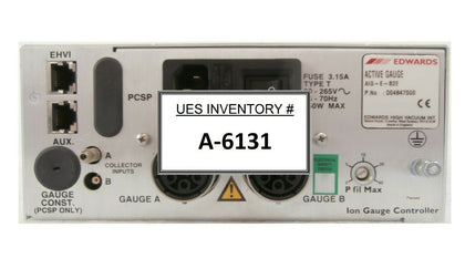 Edwards D04847000 Active Ion Gauge Controller AIG-E-B2E Working Surplus