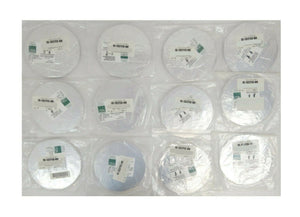 Novellus 15-132713-00 200mm Titanium Ti PEC Wafer Notch Lot of 12 Refurbished