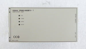 Omron V640-HAM11-1 CIDRW Head Amplifier Unit Reseller Lot of 2 Working Surplus