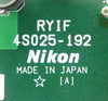 Nikon 4S025-192 Interface PCB RYIF NSR Series Working Surplus