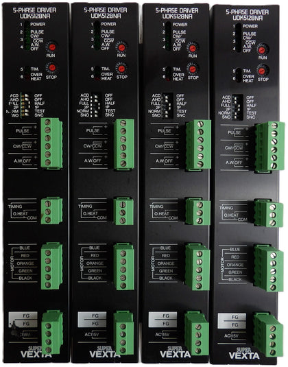 Oriental Motor UDK5128NA 5-Phase Driver Super VEXTA Lot of 4 Working