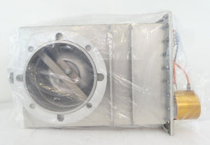 Varian 2719977400R 8" Vacuum Swing Gate Valve with Solenoid Valve Refurbished