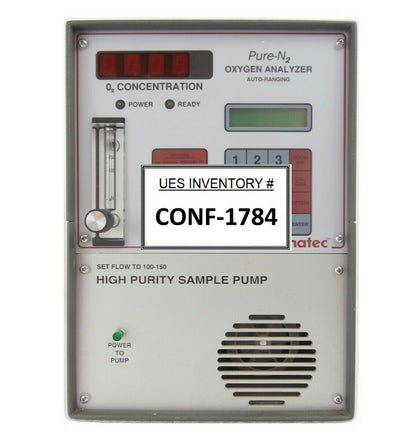 Ceramatec C7-01-1000-16-0 PureN2 Portable Oxygen Analyzer Working Surplus