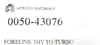 AMAT Applied Materials 0050-43076 Foreline Thv To Turbo New Surplus