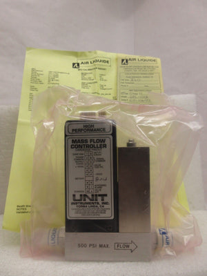 UNIT Instruments UFC-1100A Mass Flow Controller MFC 20 SLM H2 Refurbished