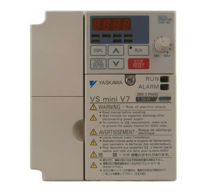 Yaskawa Electric CIMR-V7AA21P5 Inverter Drive VS Mini V7 Nikon NSR System Spare