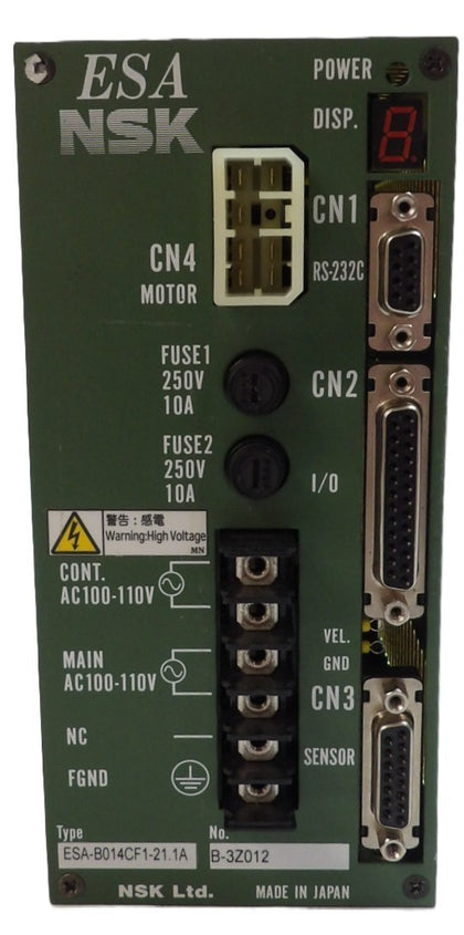 NSK ESA-B014CF1-21.1A Industrial Robot Servo Motor Drive ESA Series Working