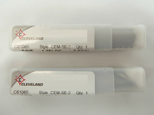 Cleveland C61065 CR End Mill CEM-SE-2 Reseller Lot of 2 New Surplus