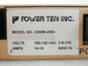 Power Ten 3300M-2050 DC Power Supply 0-30 VDC 3300 Series Tested Working Surplus