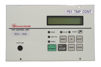 SCU-1500 Edwards PT59-ZS-Z00 Turbomolecular Pump Controller TELIUS Working