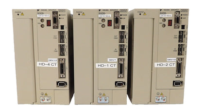 Yaskawa Electric SGDS-20A75AY605-E AC Servo Drive Reseller Lot of 3 Working