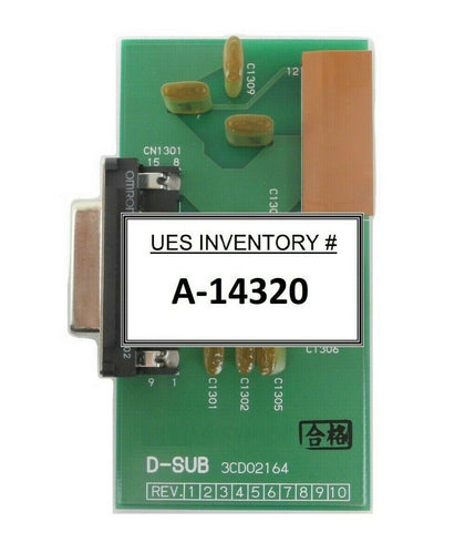 Hitachi Kokusai Denki 3CD02164 Connector Board PCB D-SUB Mikro Sonic Working