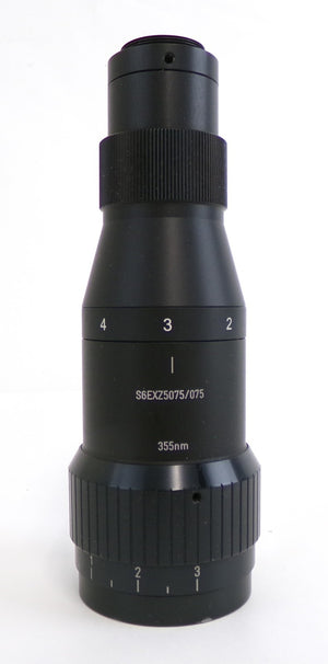 Sill Optics S6EXZ5075-075 355nm 1x-8x Variable Beam Expander Lens Working
