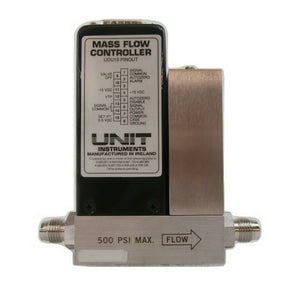 UNIT Instruments UFC-1200A Mass Flow Controller MFC Balzers 847-042-2045 Working
