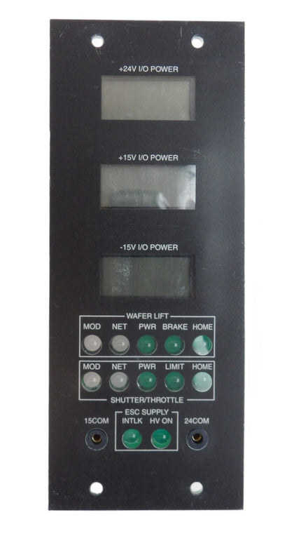 AMAT Applied Materials 0100-00525 Chamber I/O Display Panel 0130-00525 Working