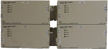 Omron V640-HAM11-V4-1 Amplifier Unit Reseller Lot of 4 Working Surplus