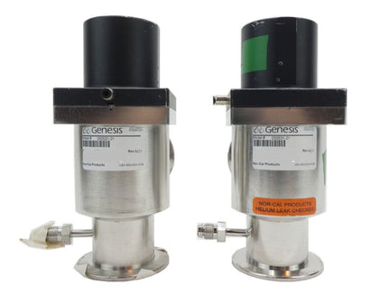 Nor-Cal 050531-21 Pneumatic Angle Valve Genesis Reseller Lot of 2 Working Spare