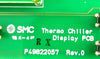 SMC P49822057 Thermo Chiller LCD Display Panel PCB Working Surplus