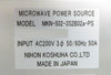 Nihon Koshuha MKN-502-3S2B02a-PS Microwave Power Supply TEL Telius Untested
