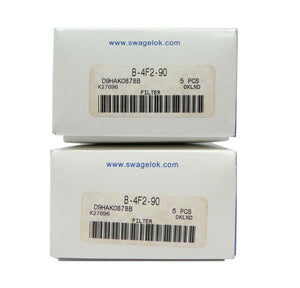 Swagelok B-4F2-90 Brass In-Line Particulate Filter Reseller Lot of 10 New
