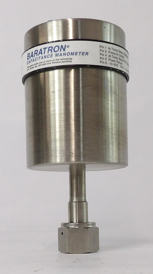 MKS Instruments 627B01TBC1B Baratron Pressure Transducer Working Surplus